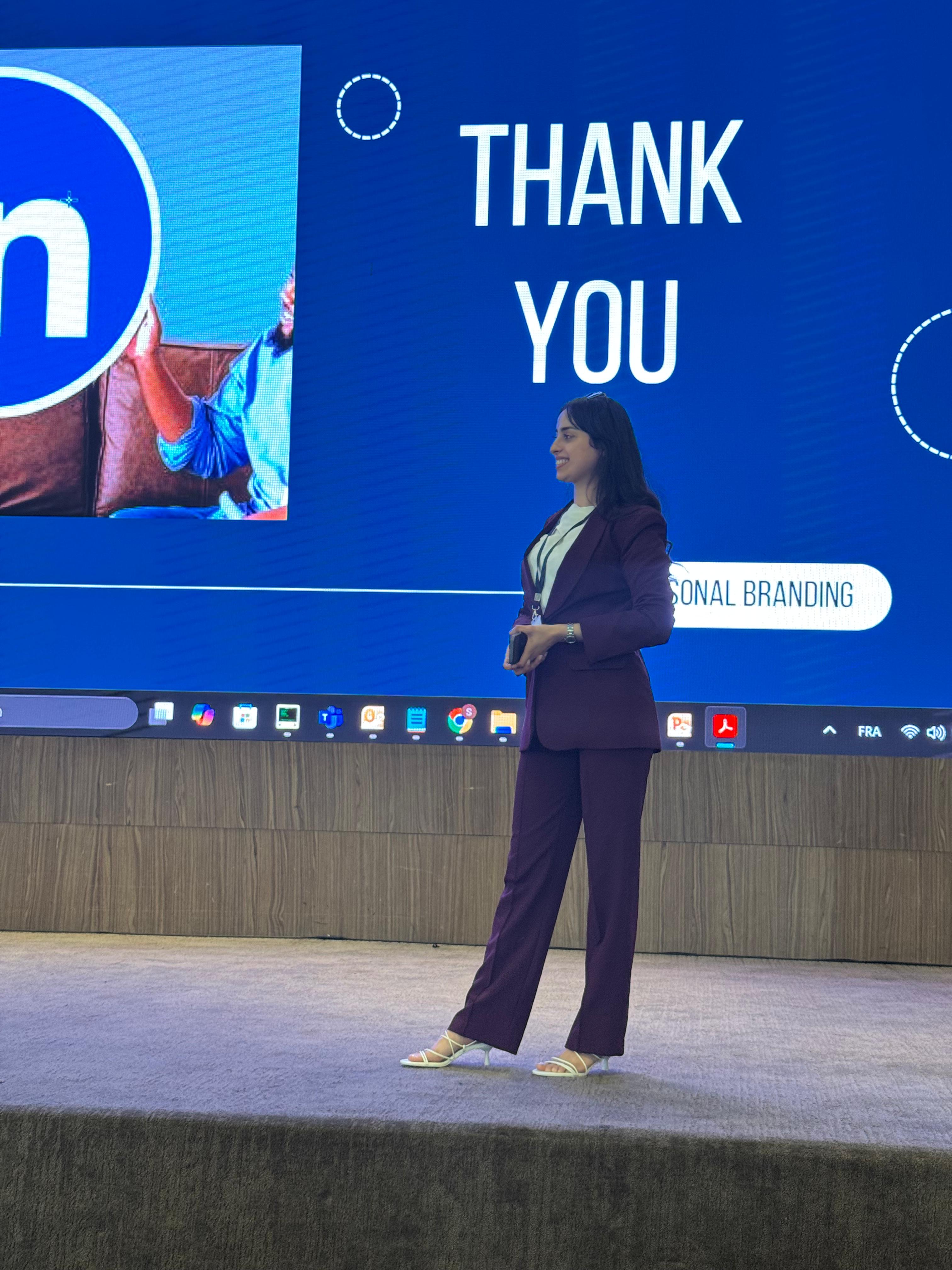 Maryem ELKHOUMSI - Conference Personal Branding