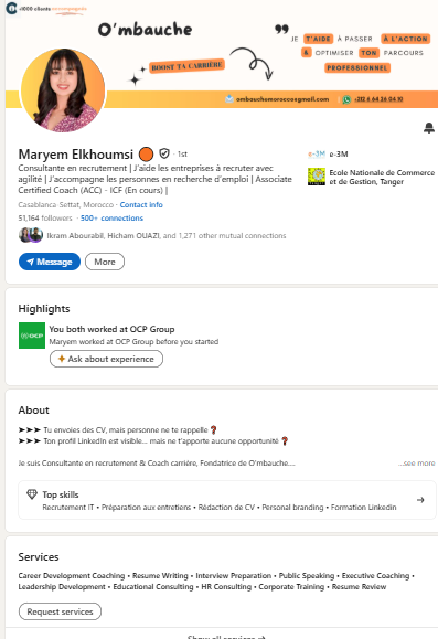 Optimisation LinkedIn